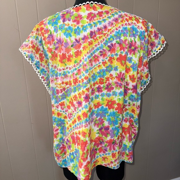 Talbots • Multicolor Floral Petal Top - Picture 12 of 12